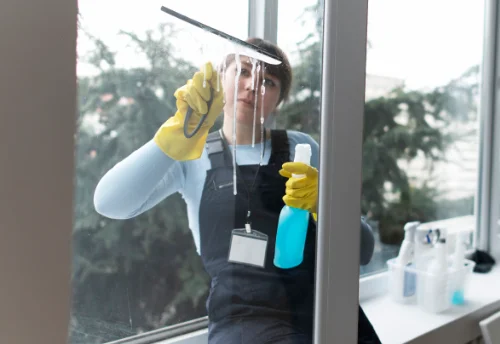Nettoyage de vitres intérieures et extérieures à Caumont